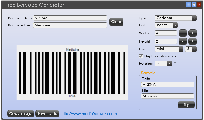 barcode generator download